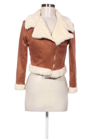 Damenjacke SHEIN, Größe XS, Farbe Braun, Preis 24,55 €