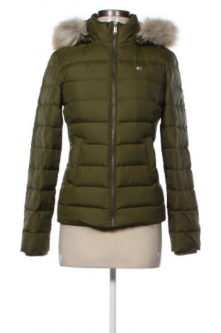 Damenjacke Tommy Jeans, Größe XS, Farbe Grün, Preis 80,31 €
