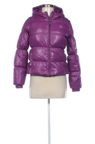 Γυναικείο μπουφάν United Colors Of Benetton, Μέγεθος XS, Χρώμα Βιολετί, Τιμή 45,54 €