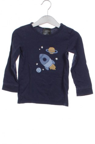 Детска блуза H&M, Размер 18-24m/ 86-98 см, Цвят Син, Цена 11,73 лв.