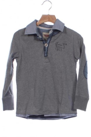 Dziecięca bluzka Levi's, Rozmiar 7-8y/ 128-134 cm, Kolor Szary, Cena 44,94 zł