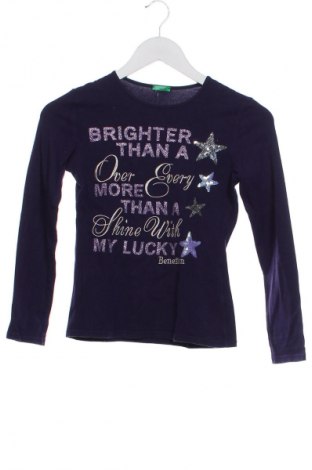 Gyerek blúz United Colors Of Benetton, Méret 7-8y / 128-134 cm, Szín Lila, Ár 3 209 Ft