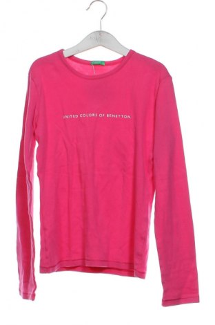Gyerek blúz United Colors Of Benetton, Méret 11-12y / 152-158 cm, Szín Rózsaszín, Ár 3 209 Ft