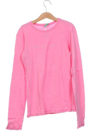 Gyerek blúz United Colors Of Benetton, Méret 12-13y / 158-164 cm, Szín Rózsaszín, Ár 4 692 Ft