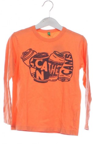 Kinder Shirt United Colors Of Benetton, Größe 5-6y/ 116-122 cm, Farbe Orange, Preis € 7,99