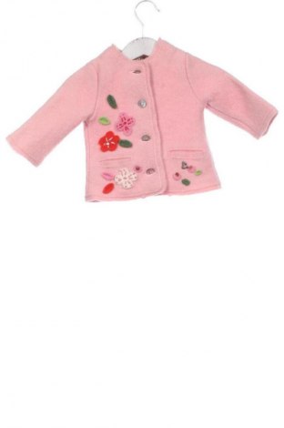 Dziecięcy kardigan Geiger, Rozmiar 3-6m/ 62-68 cm, Kolor Różowy, Cena 39,31 zł