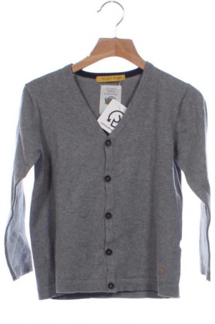 Dziecięcy kardigan Zara, Rozmiar 6-7y/ 122-128 cm, Kolor Szary, Cena 35,95 zł