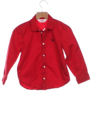 Παιδικό πουκάμισο H&M, Μέγεθος 3-4y/ 104-110 εκ., Χρώμα Κόκκινο, Τιμή 6,14 €