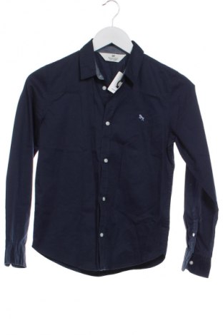 Kinderhemd H&M, Größe 11-12y/ 152-158 cm, Farbe Blau, Preis € 3,99