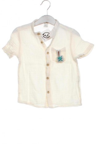 Dziecięca koszula LCW, Rozmiar 18-24m/ 86-98 cm, Kolor ecru, Cena 22,99 zł
