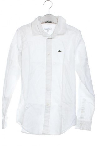 Детска риза Lacoste, Размер 8-9y/ 134-140 см, Цвят Бял, Цена 54,81 лв.