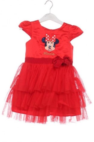 Dziecięca sukienka Disney, Rozmiar 18-24m/ 86-98 cm, Kolor Czerwony, Cena 44,99 zł