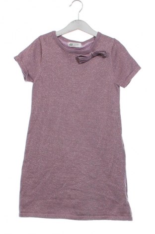 Detské šaty  H&M, Veľkosť 6-7y/ 122-128 cm, Farba Fialová, Cena  20,76 €