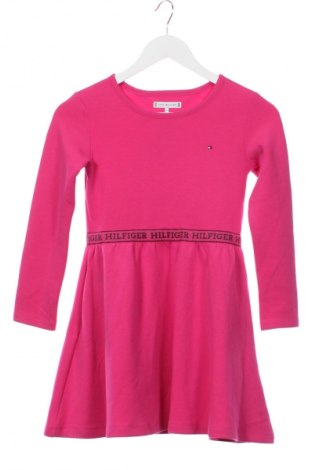 Dziecięca sukienka Tommy Hilfiger, Rozmiar 8-9y/ 134-140 cm, Kolor Różowy, Cena 137,93 zł