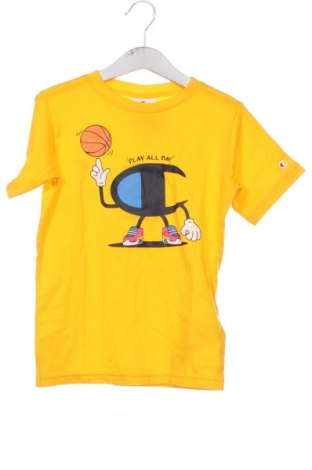 Dziecięcy T-shirt Champion, Rozmiar 5-6y/ 116-122 cm, Kolor Żółty, Cena 111,99 zł