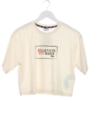 Dziecięcy T-shirt FILA, Rozmiar 15-18y/ 170-176 cm, Kolor ecru, Cena 105,75 zł