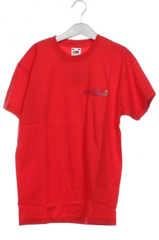 Dziecięcy T-shirt Fruit Of The Loom, Rozmiar 8-9y/ 134-140 cm, Kolor Czerwony, Cena 23,00 zł