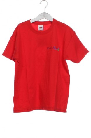 Dziecięcy T-shirt Fruit Of The Loom, Rozmiar 6-7y/ 122-128 cm, Kolor Czerwony, Cena 23,00 zł