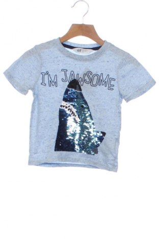 Detské tričko H&M, Veľkosť 2-3y/ 98-104 cm, Farba Modrá, Cena  6,14 €