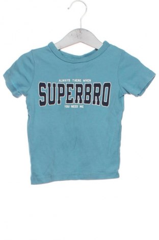 Dziecięcy T-shirt H&M, Rozmiar 18-24m/ 86-98 cm, Kolor Niebieski, Cena 23,00 zł