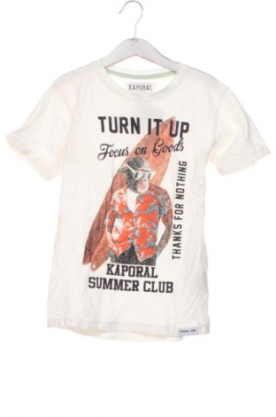 Dziecięcy T-shirt Kaporal, Rozmiar 9-10y/ 140-146 cm, Kolor Biały, Cena 34,48 zł
