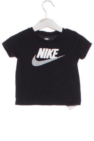 Детска тениска Nike, Размер 6-9m/ 68-74 см, Цвят Черен, Цена 20,99 лв.