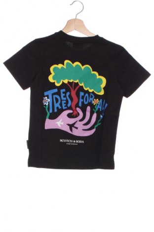 Dziecięcy T-shirt Scotch & Soda, Rozmiar 6-7y/ 122-128 cm, Kolor Czarny, Cena 236,99 zł