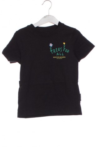 Dziecięcy T-shirt Scotch & Soda, Rozmiar 2-3y/ 98-104 cm, Kolor Czarny, Cena 236,99 zł