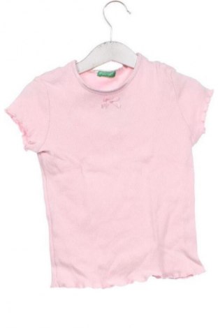Kinder T-Shirt United Colors Of Benetton, Größe 5-6y/ 116-122 cm, Farbe Rosa, Preis 5,99 €