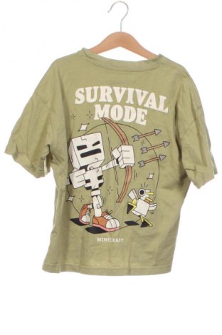 Kinder T-Shirt Zara, Größe 7-8y/ 128-134 cm, Farbe Grün, Preis 3,99 €