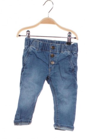 Dziecięce jeansy C&A, Rozmiar 9-12m/ 74-80 cm, Kolor Niebieski, Cena 71,91 zł