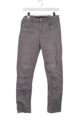 Dziecięce jeansy H&M, Rozmiar 12-13y/ 158-164 cm, Kolor Szary, Cena 73,55 zł