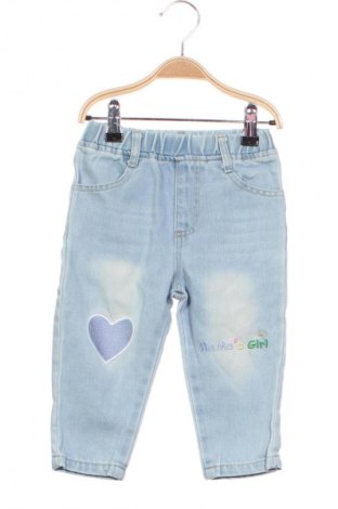 Dziecięce jeansy SHEIN, Rozmiar 12-18m/ 80-86 cm, Kolor Niebieski, Cena 73,56 zł