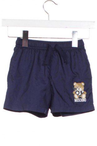 Dziecięce szorty Moschino Junior, Rozmiar 3-4y/ 104-110 cm, Kolor Niebieski, Cena 332,99 zł