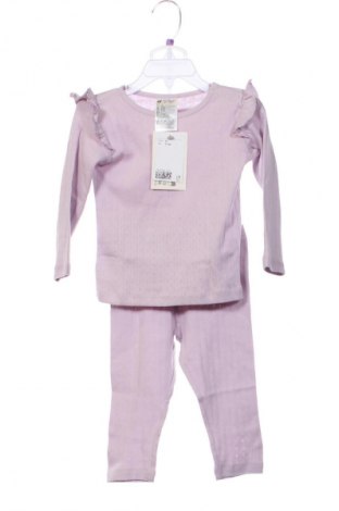 Kinder - Set H&M, Größe 9-12m/ 74-80 cm, Farbe Lila, Preis € 18,00