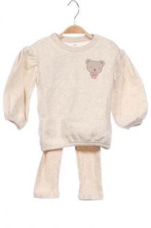 Kinder - Set H&M, Größe 9-12m/ 74-80 cm, Farbe Ecru, Preis € 18,00
