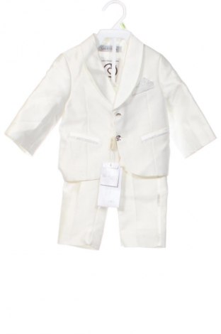 Kinderanzug Unbranded, Größe 9-12m/ 74-80 cm, Farbe Ecru, Preis € 47,99