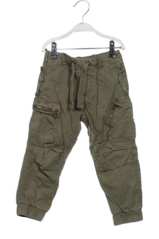 Dziecięce spodnie H&M L.O.G.G., Rozmiar 18-24m/ 86-98 cm, Kolor Zielony, Cena 31,99 zł