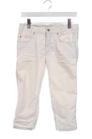 Dziecięce spodnie H&M L.O.G.G., Rozmiar 13-14y/ 164-168 cm, Kolor ecru, Cena 48,05 zł