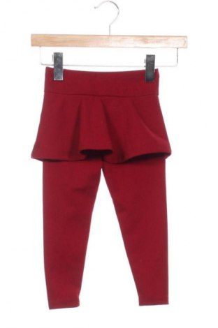 Dziecięce spodnie SHEIN, Rozmiar 2-3y/ 98-104 cm, Kolor Czerwony, Cena 41,46 zł