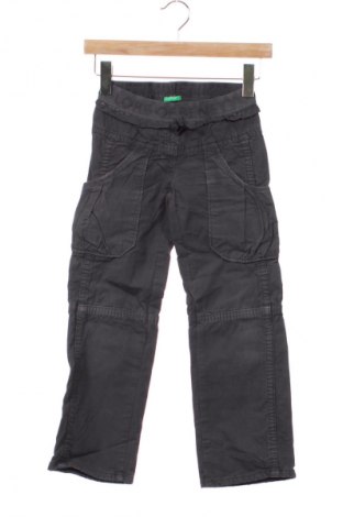 Gyerek nadrág United Colors Of Benetton, Méret 5-6y / 116-122 cm, Szín Szürke, Ár 5 083 Ft