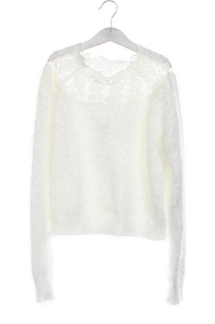 Kinderpullover Reserved, Größe 12-13y/ 158-164 cm, Farbe Weiß, Preis € 8,70