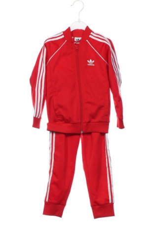 Παιδικό αθλητικό σύνολο Adidas Originals, Μέγεθος 2-3y/ 98-104 εκ., Χρώμα Κόκκινο, Τιμή 69,99 €