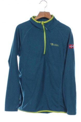 Dziecięca bluza Trollkids, Rozmiar 10-11y/ 146-152 cm, Kolor Niebieski, Cena 53,93 zł