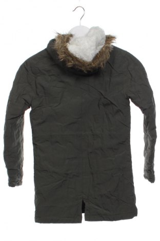 Παιδικό δερμάτινο μπουφάν Unbranded, Μέγεθος 9-10y/ 140-146 εκ., Χρώμα Πράσινο, Τιμή 27,99 €