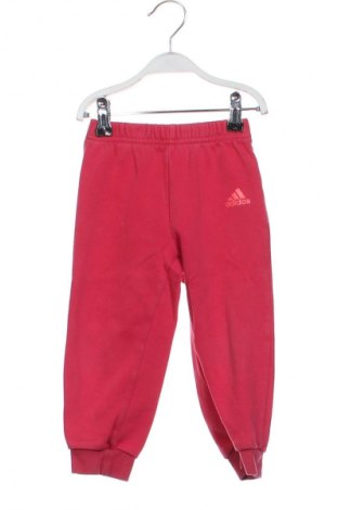 Παιδική κάτω φόρμα Adidas, Μέγεθος 12-18m/ 80-86 εκ., Χρώμα Ρόζ , Τιμή 17,39 €