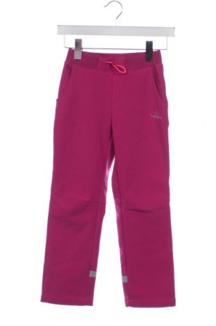 Dziecięce spodnie sportowe Lewro, Rozmiar 7-8y/ 128-134 cm, Kolor Różowy, Cena 57,39 zł