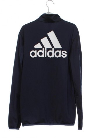 Детско спортно горнище Adidas, Размер 10-11y/ 146-152 см, Цвят Син, Цена 34,00 лв.