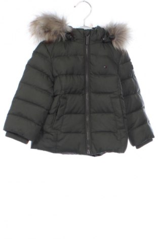 Dziecięca kurtka Tommy Hilfiger, Rozmiar 9-12m/ 74-80 cm, Kolor Zielony, Cena 265,16 zł