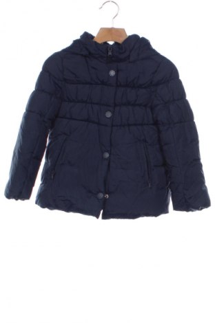 Παιδικό μπουφάν United Colors Of Benetton, Μέγεθος 4-5y/ 110-116 εκ., Χρώμα Μπλέ, Τιμή 23,99 €